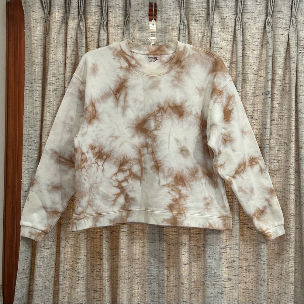 Madewell Tie Dye (Re)sourced Cotton Swing Sweatshirt - XS
